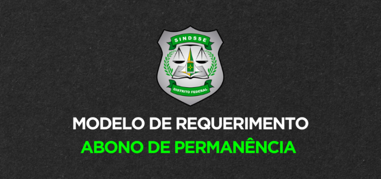 MODELO DE REQUERIMENTO ABONO DE PERMANÊNCIA