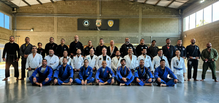 Forças de segurança promovem treino integrado de Jiu-Jitsu na Academia Nacional de Polícia