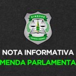 NOTA INFORMATIVA EMENDA PARLAMENTAR