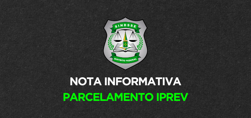 NOTA INFORMATIVA PARCELAMENTO IPREV