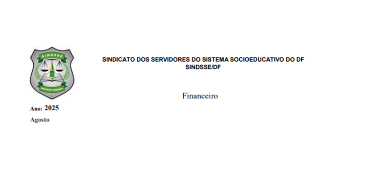 Prestação de Contas de Agosto 2025