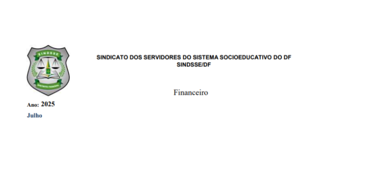 Prestação de Contas de Julho 2025