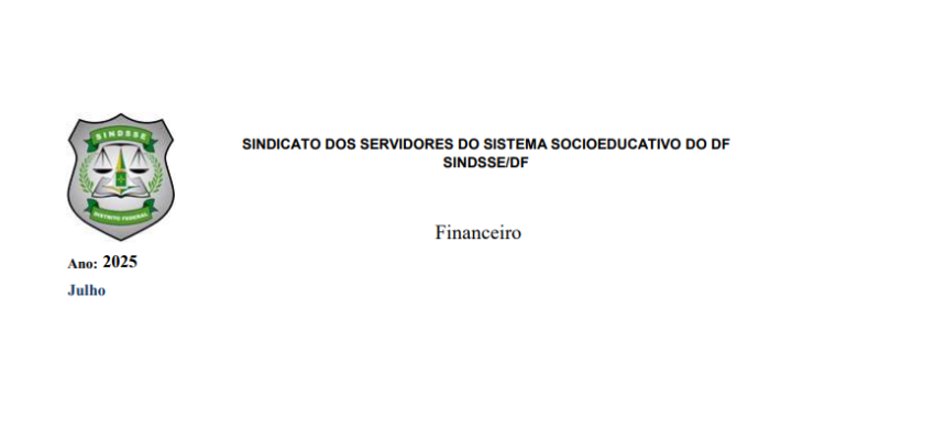 Prestação de Contas de Julho 2025
