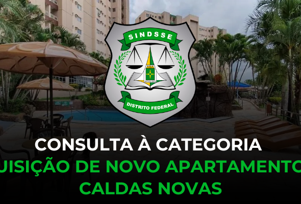 CONSULTA À CATEGORIA AQUISIÇÃO DE NOVO APARTAMENTO EM CALDAS NOVAS