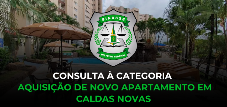 CONSULTA À CATEGORIA AQUISIÇÃO DE NOVO APARTAMENTO EM CALDAS NOVAS
